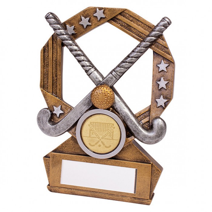 ENIGMA HOCKEY RESIN TROPHY -  3 SIZES - 120MM to 155MM